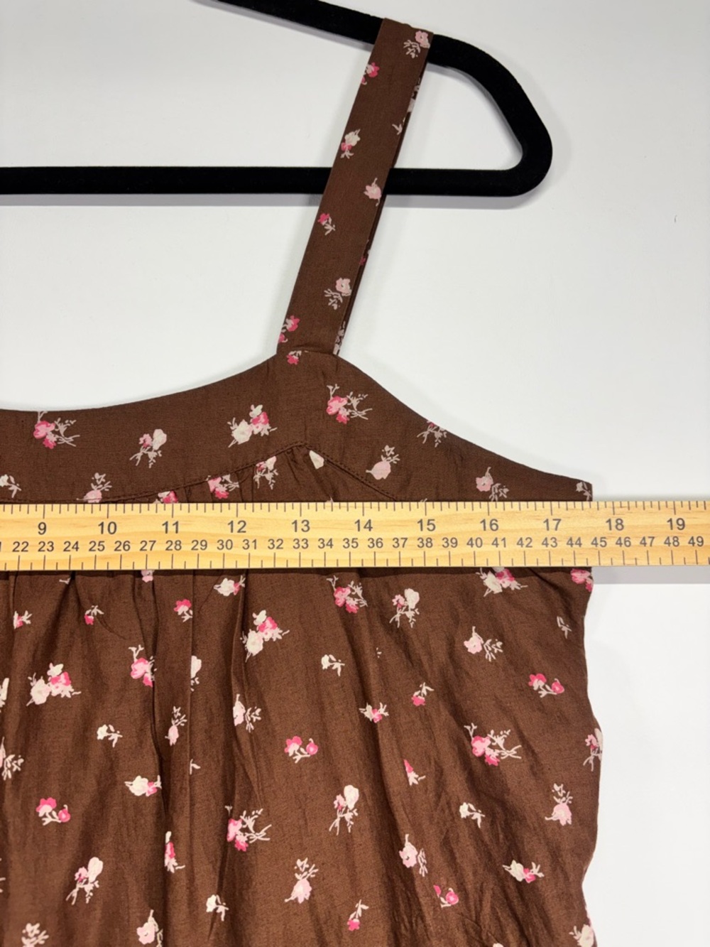 ✨Lucky Brand Women's Cotton Market Day Floral Tiered Dress Size M - Picture 14 of 16